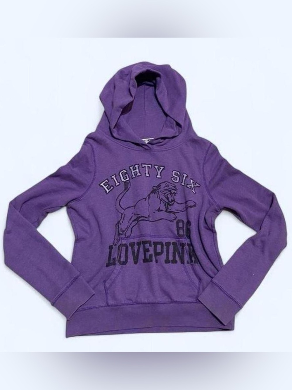 PINK Victoria’s Secret purple graphic hoodie
